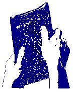 Hands holding Bible